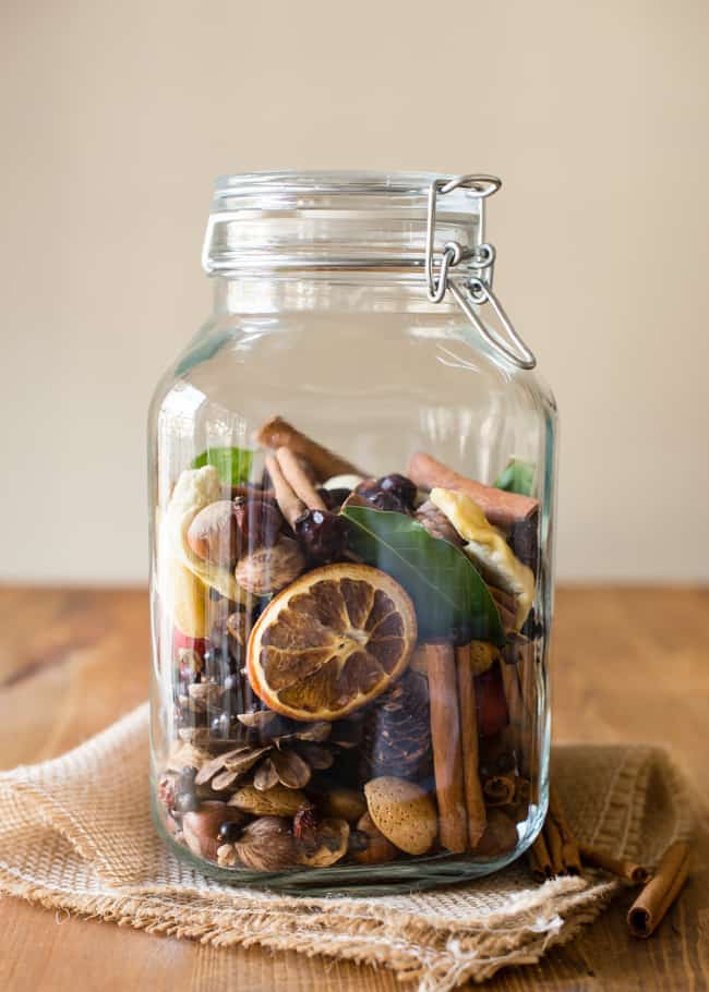 DIY fall potpourri