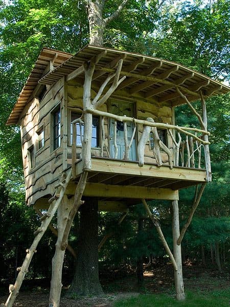 THE CABIN STYLE TREE HOUSE