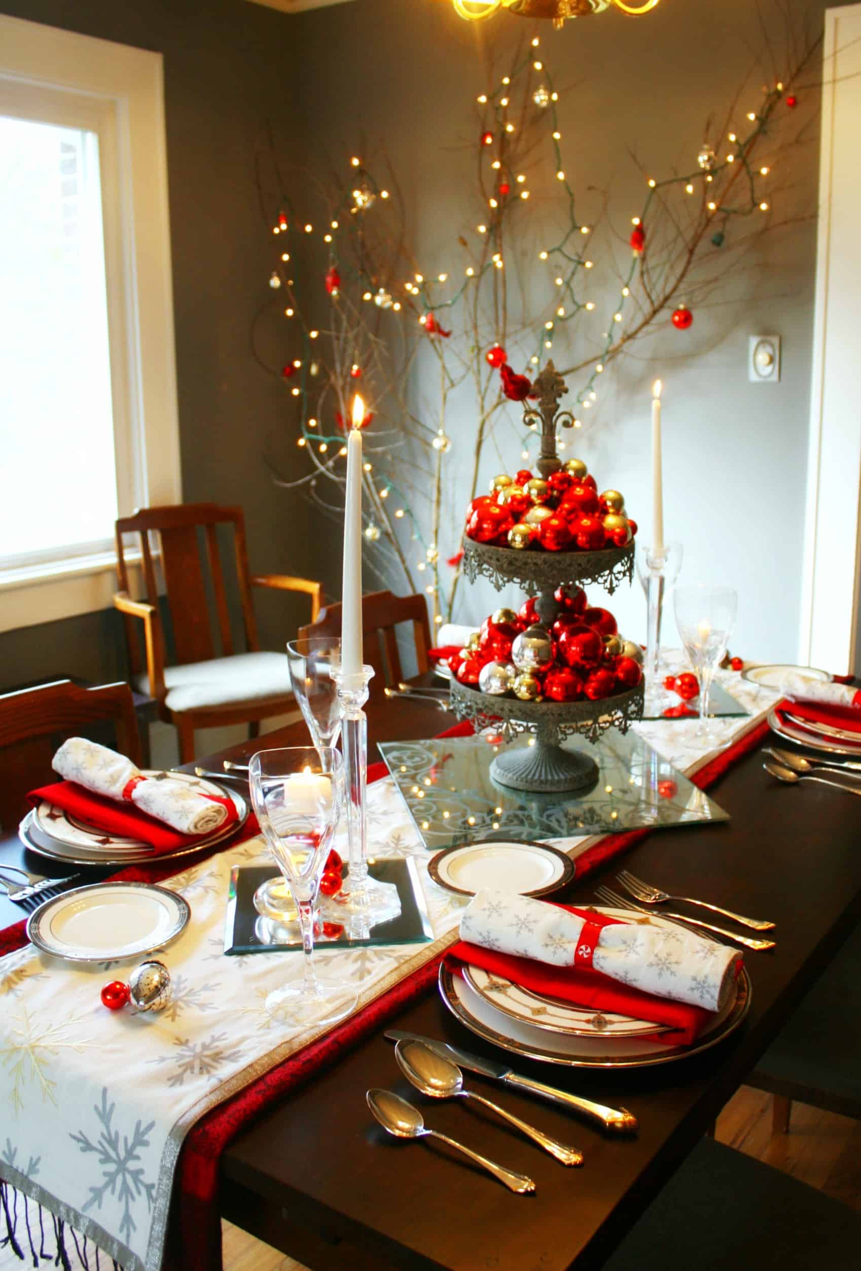 20 Wonderful Christmas Dinner Table Settings For Merry Holidays