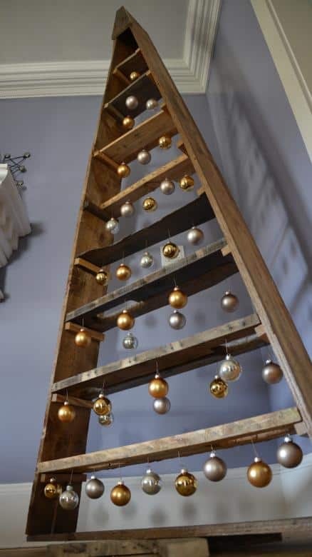 diy pallet christmas tree 0