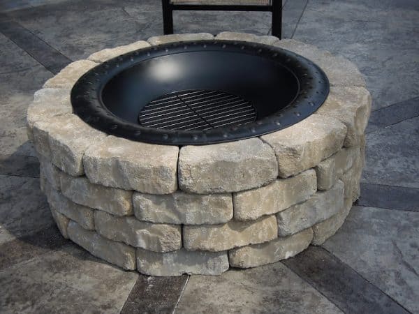 THE METAL GRILL FIRE PIT