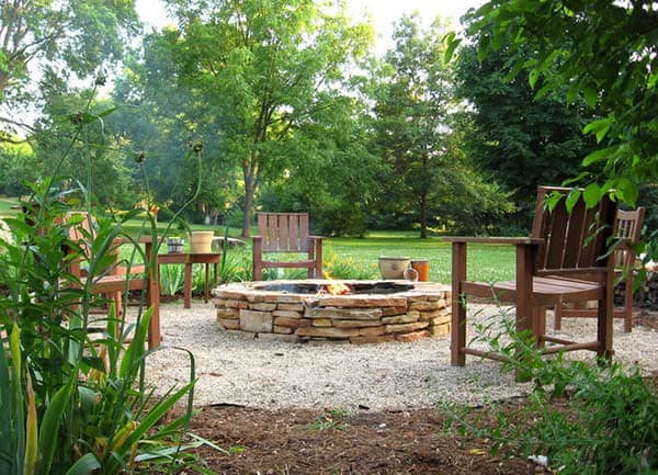 THE LOW NECKED STACKED FIRE PIT