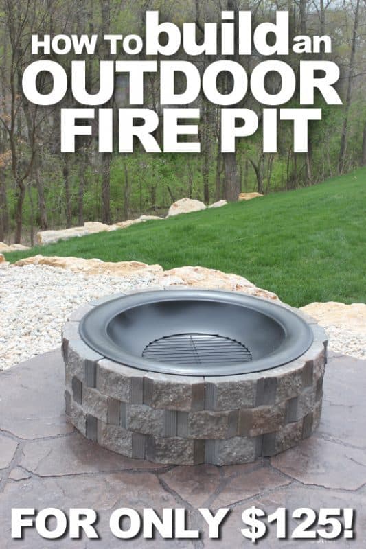 THE BUDGET FRIENDLY FIRE PIT