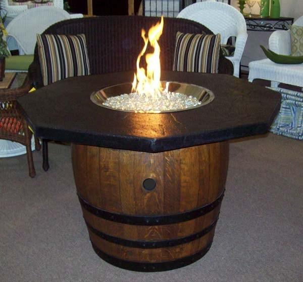 BARREL ON FIRE pit plan