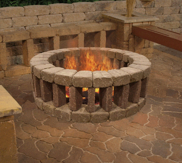 THE COLISEUM STYLED FIRE PIT