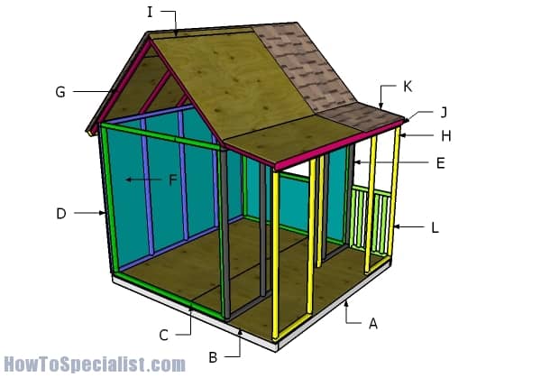 THE SIMPLE OUTDOOR PLAYHOUSE