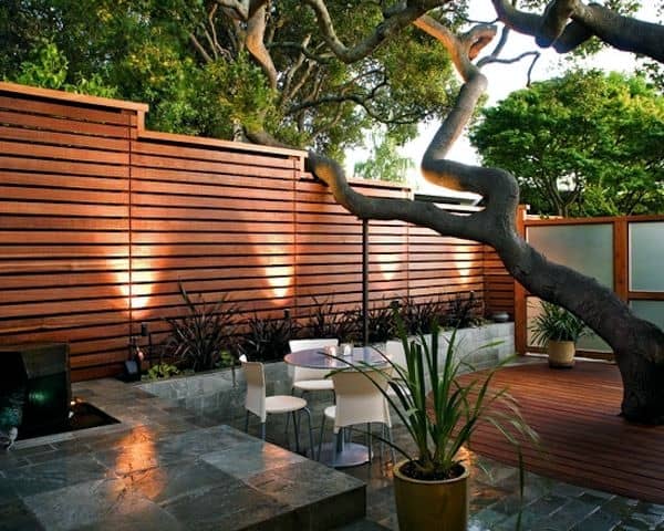 screening fence or garden wall 102 ideas for garden design 26 898106577