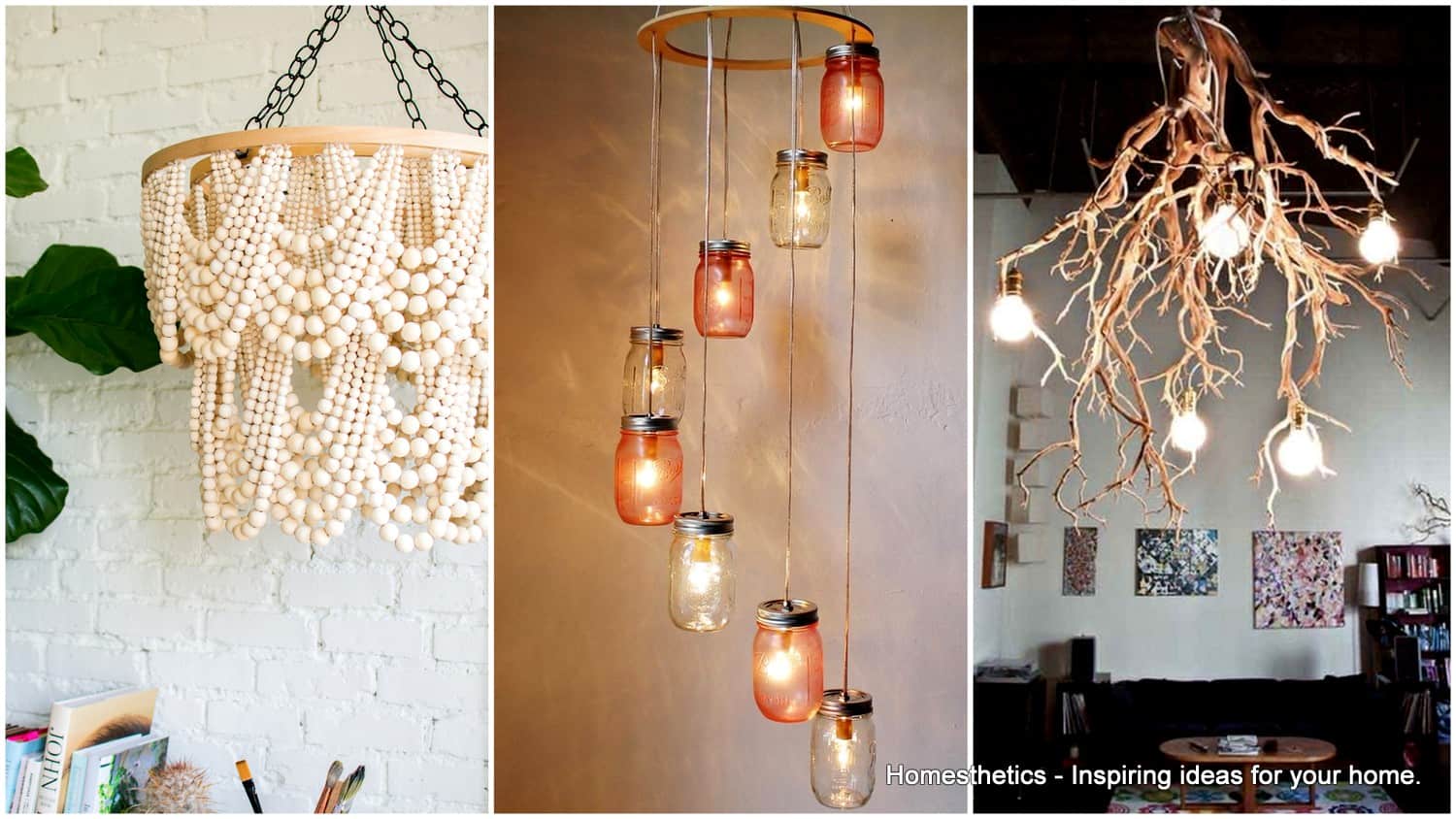 19 Charming DIY Chandeliers That Will Lighten Up Your Space