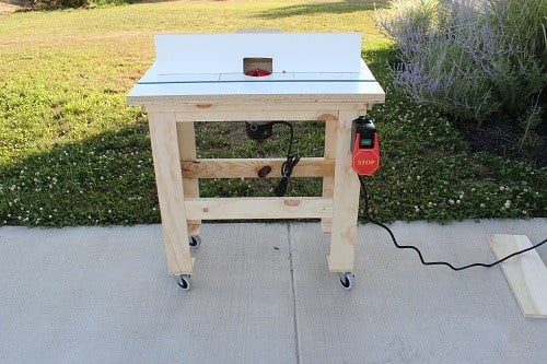 ONE PROJECT CLOSER ROUTER TABLE plan
