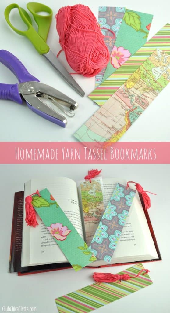 EASY TASSEL BOOKMARK THAT YOU CAN MAKE AT HOME