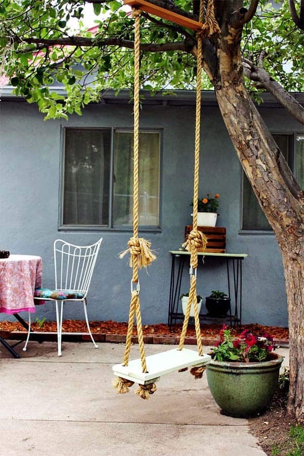 THE DIY TREE SWING