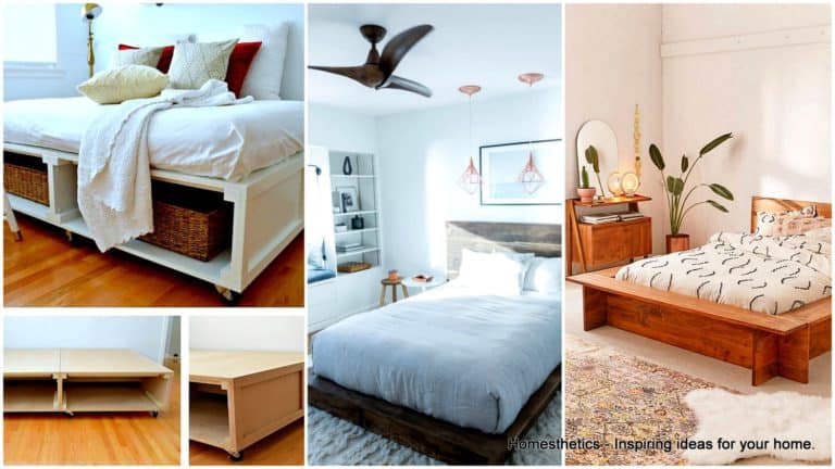 29 Brilliant Easy to Build DIY Platform Bed for a Cozy Bedroom 001