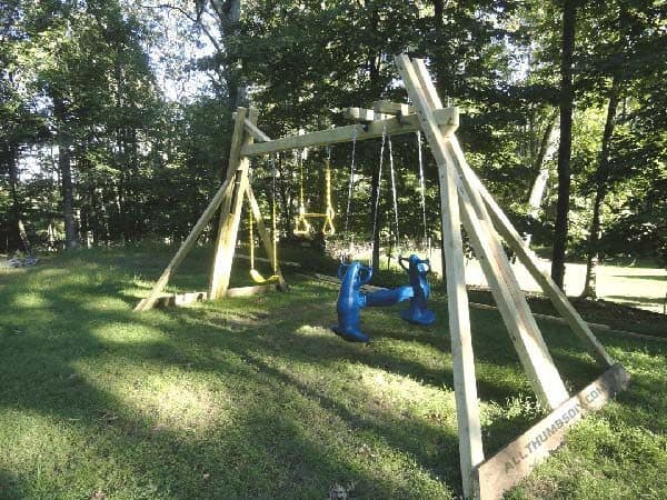 THE DIY FRIENDLY SWING SET