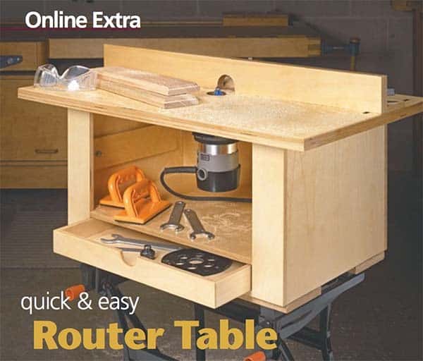QUICK AND EASY ROUTER TABLE