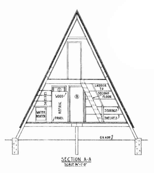 CLASSIC A-FRAME CABIN