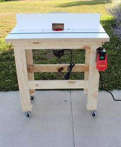 SIMPLE ROUTER TABLE PLANS