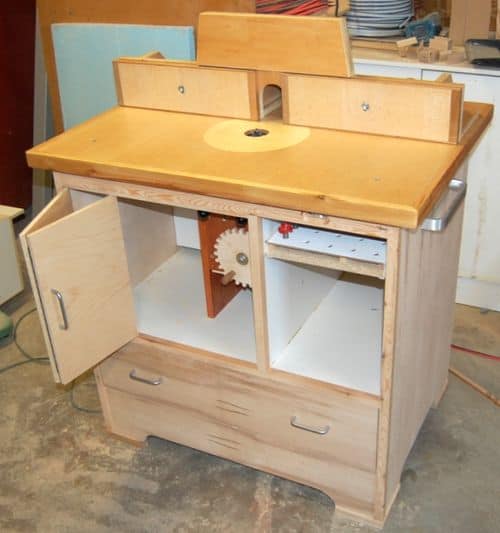 THE JOHN HEISZ ROUTER TABLE