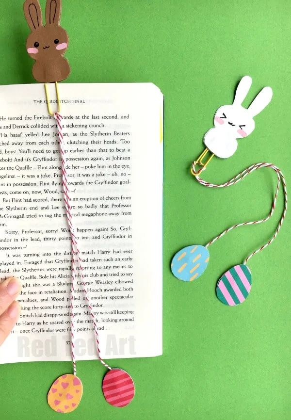 EASTER BUNNY BOOKMARKS