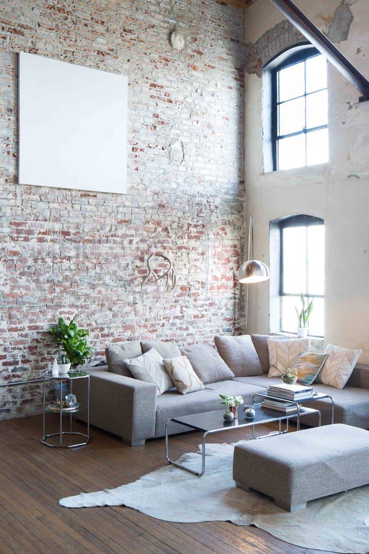 Brick Wall in Living Room