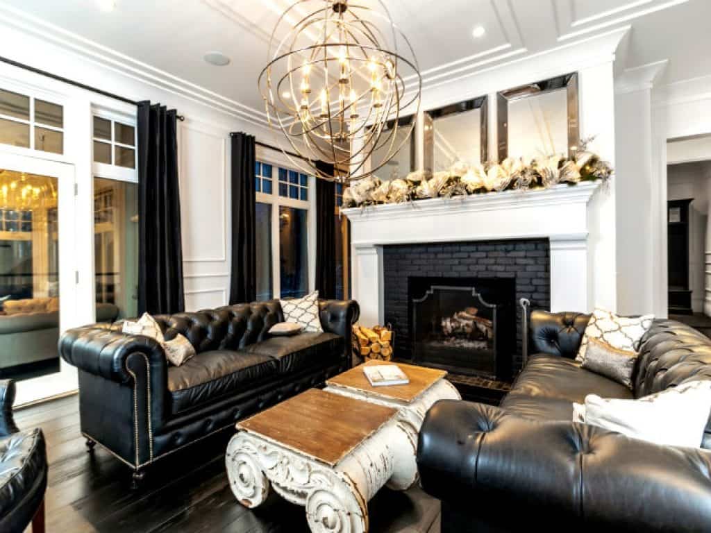 Living-room-decorating-ideas-with-black-black-brick-fireplace-black