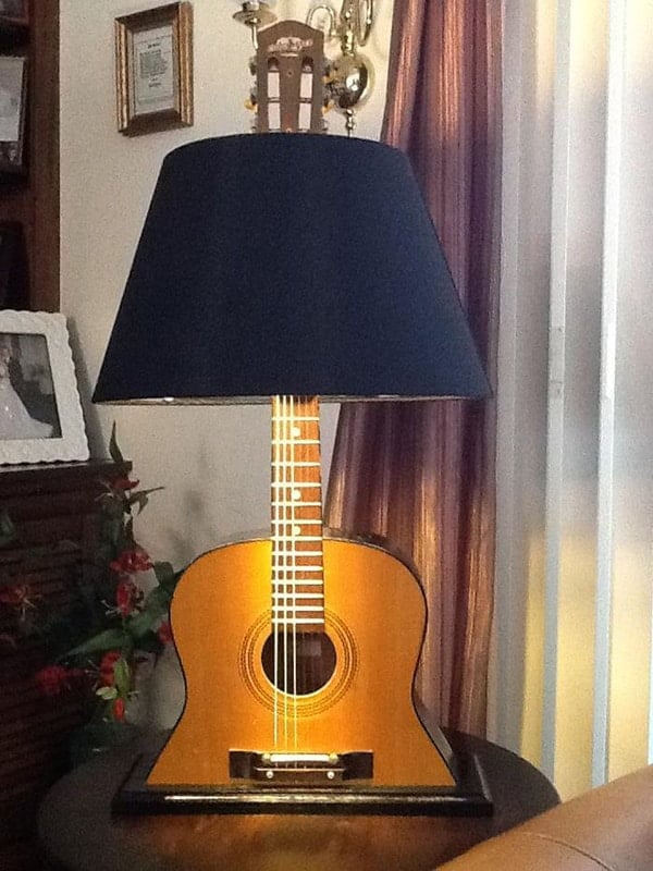 repurpose guitar lamps