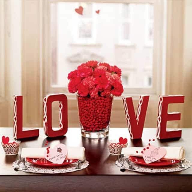 valentine table centerpieces diy valentine39s day table decorations settings and centerpieces