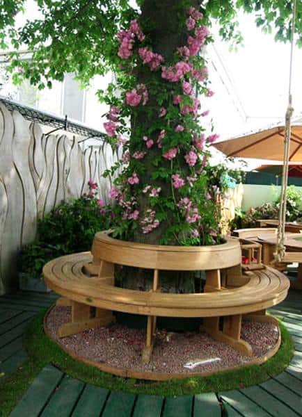garden bench outdoor furniture backyard designs 4