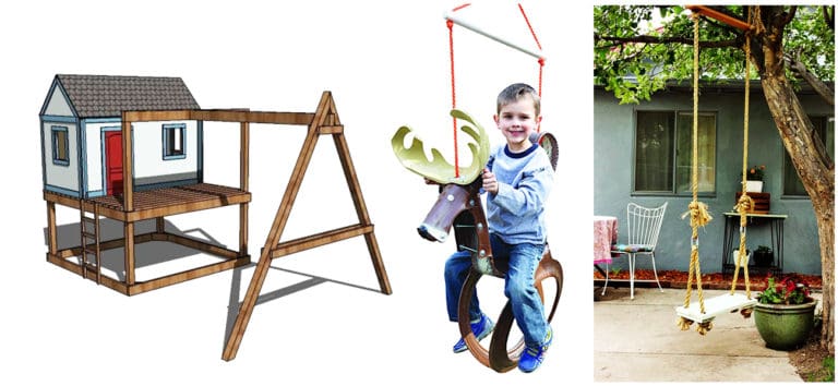 Free DIY Swing Set Plans