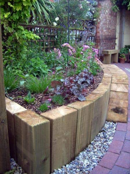 25. Wood Shaping a Raised Garden Bed
