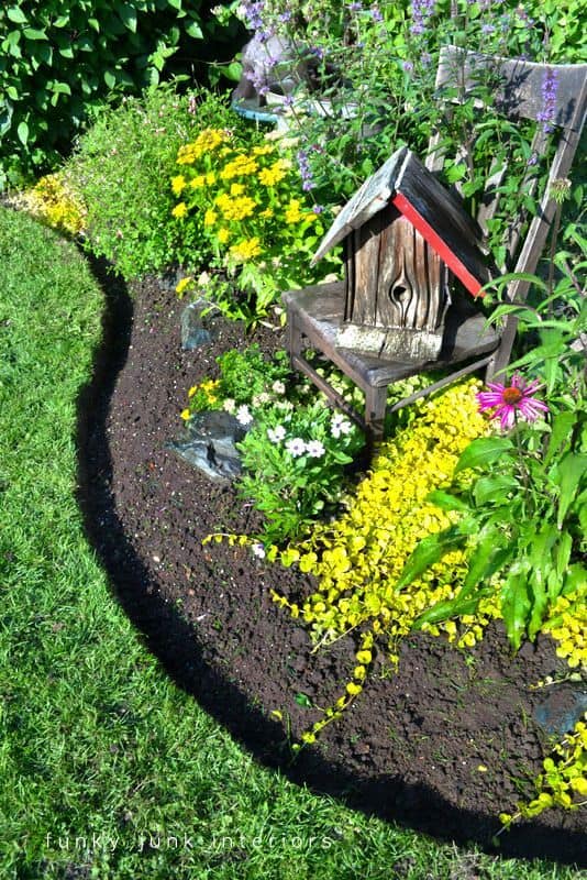 38. Create a Natural Garden Edge