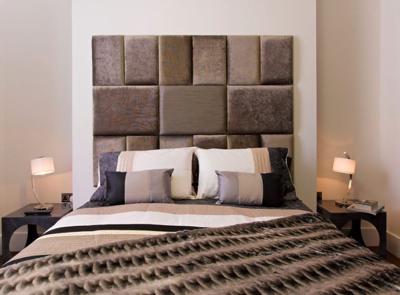 Fabric Mosaic Headboard