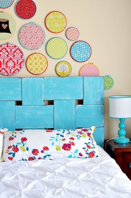 Woven Wooden Headboard