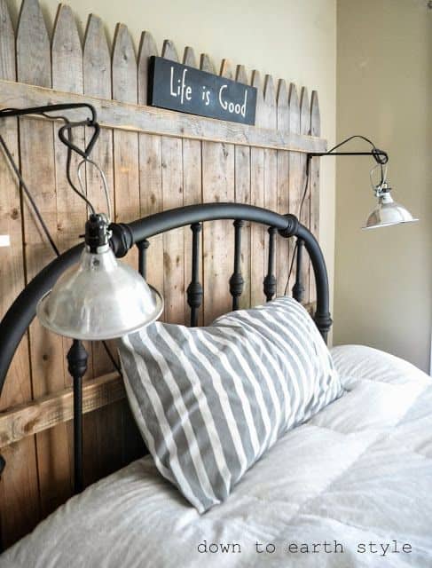 Picket Fence Headboard