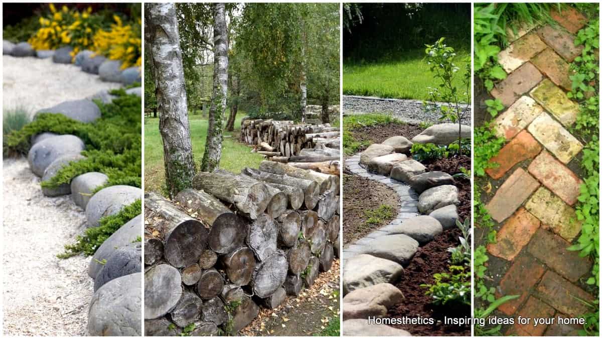 73 Cool Garden Edging Ideas to Pursue