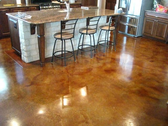 paper and concrete flooring options
