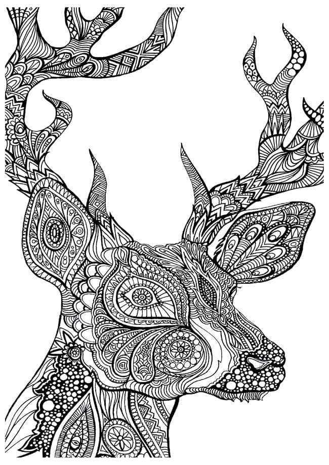 artistic deer