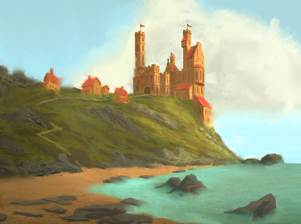 35.Sunny Castle