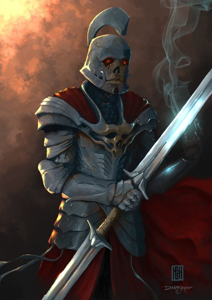 DoomSayer Knight Concept Art