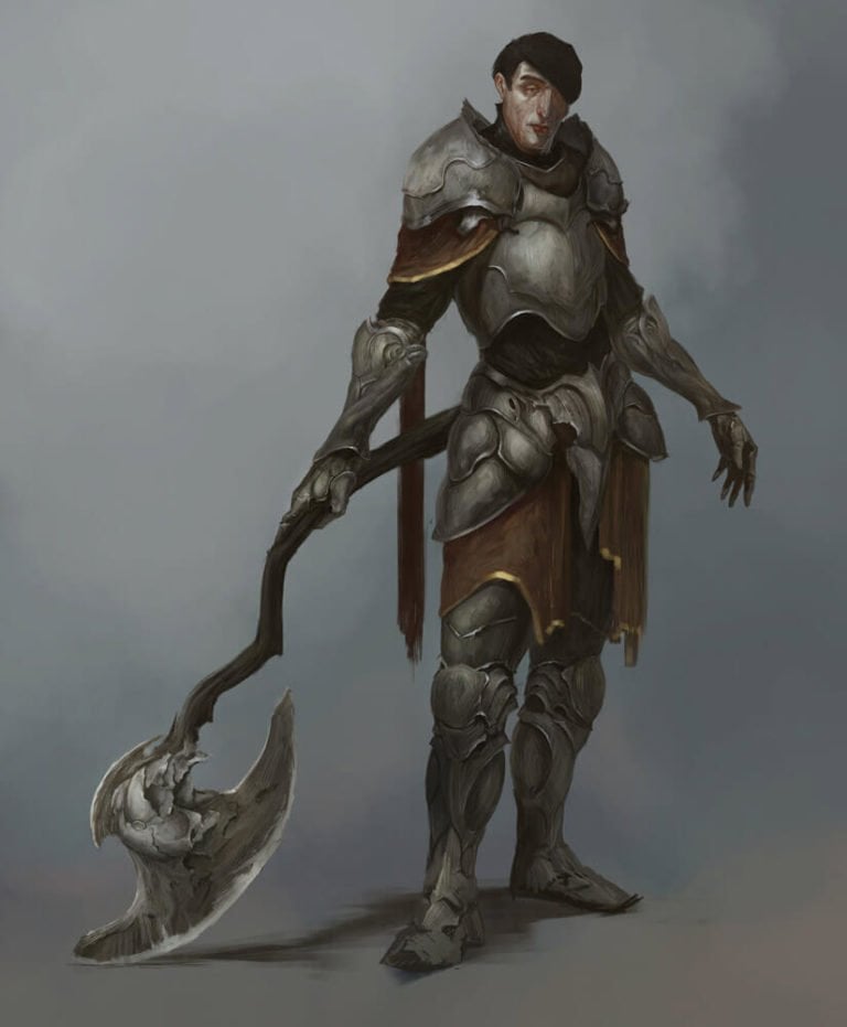 77 Epic Knight Concept Art To Inspire You