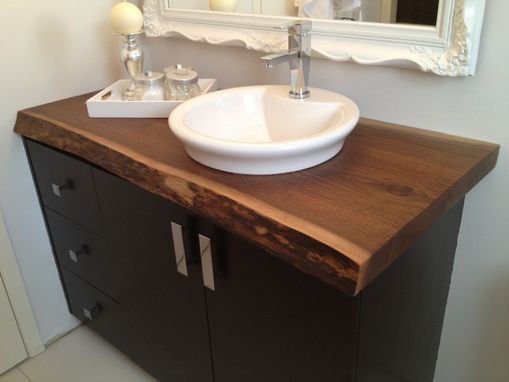 14. Wooden Counter on Regular Furniture