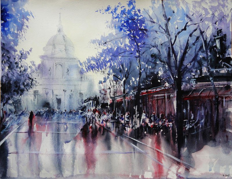la sorbonne paris watercolor painting by nicolasjolly d74h01v fullview