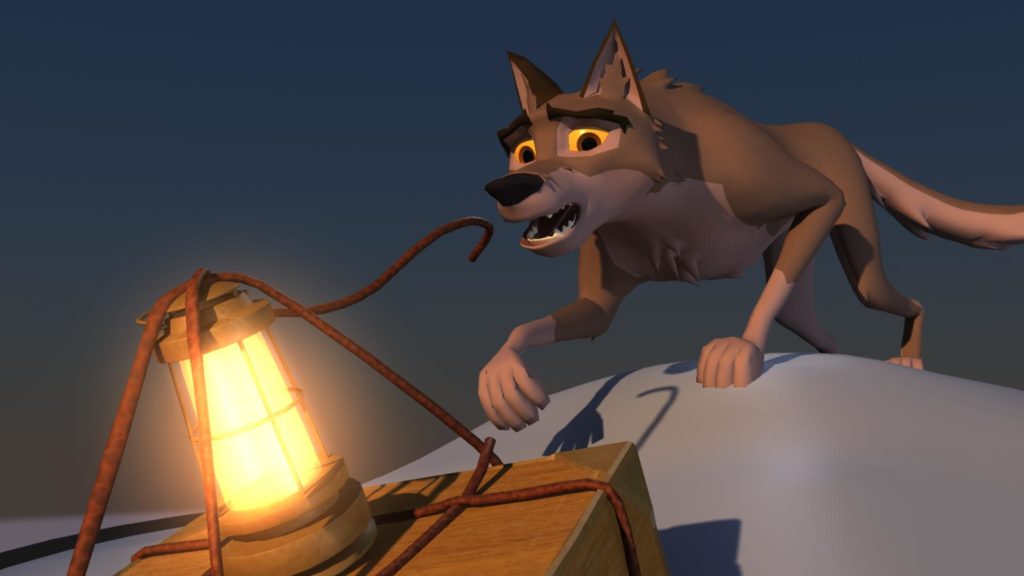 Wolfdog maya rig