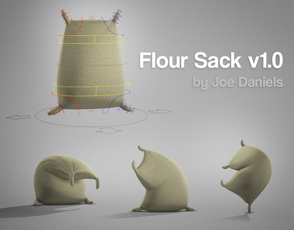 Flour Sack Maya Rig