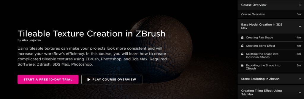 tileable texture creation in zbrush