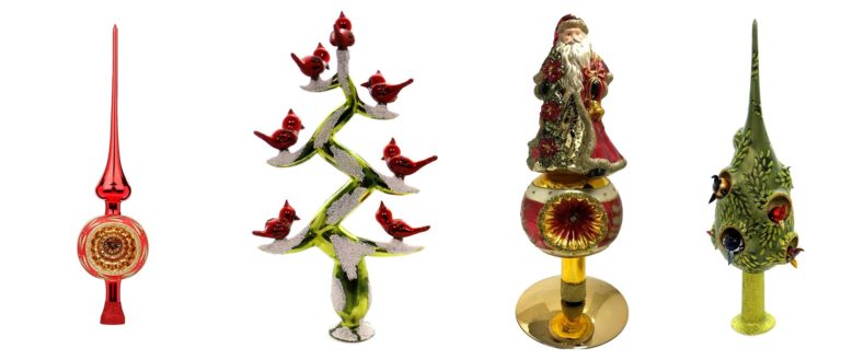 Best Christmas Glass Tree Toppers