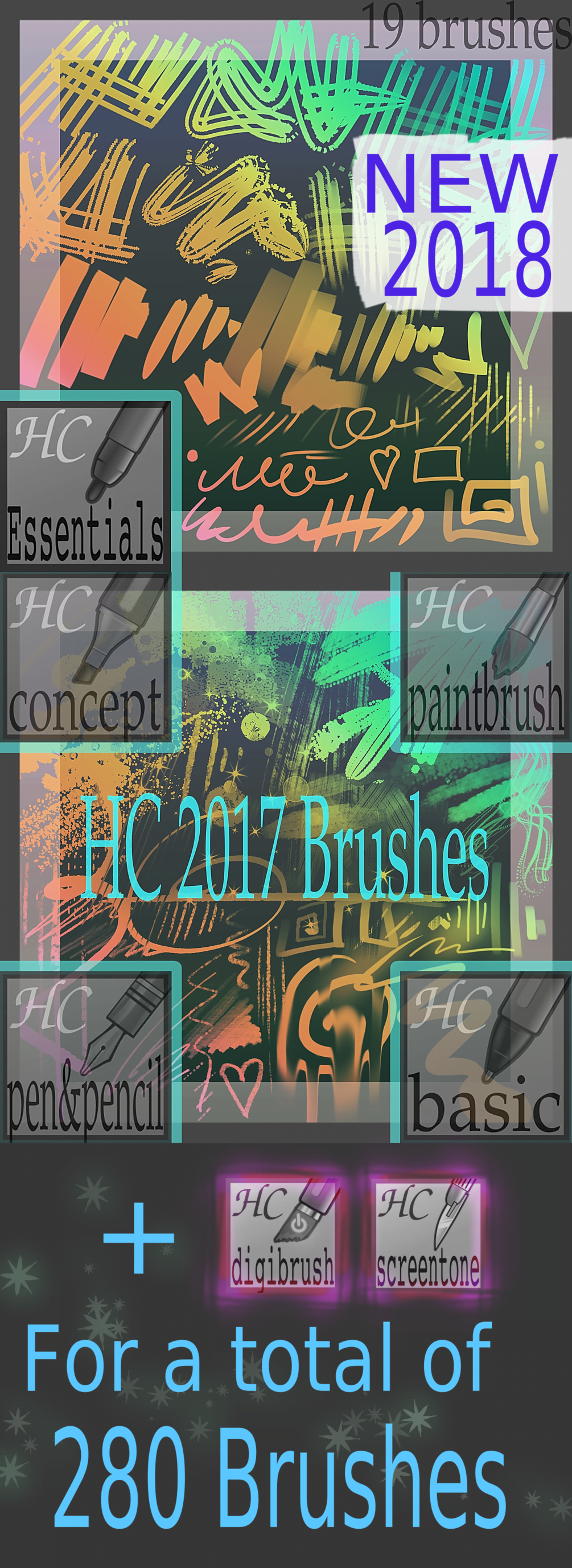 14 Free Krita Brushes And Brush Packs Art + Reviews