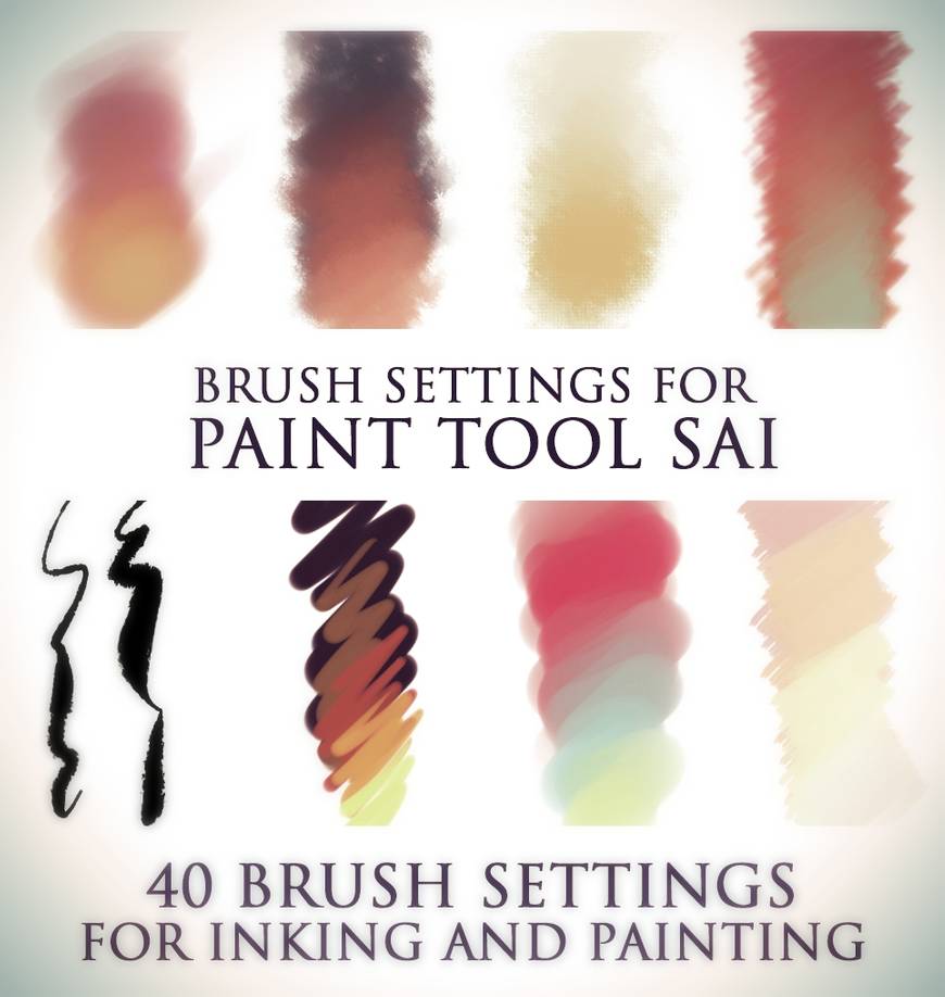 paint tool sai brush textures bar