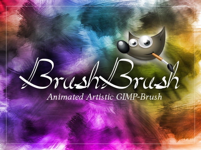 Artistic Brushes for GIMP