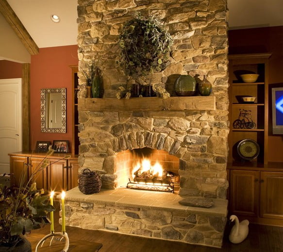 fireplaces eldorado stone intended for fire place designs 14