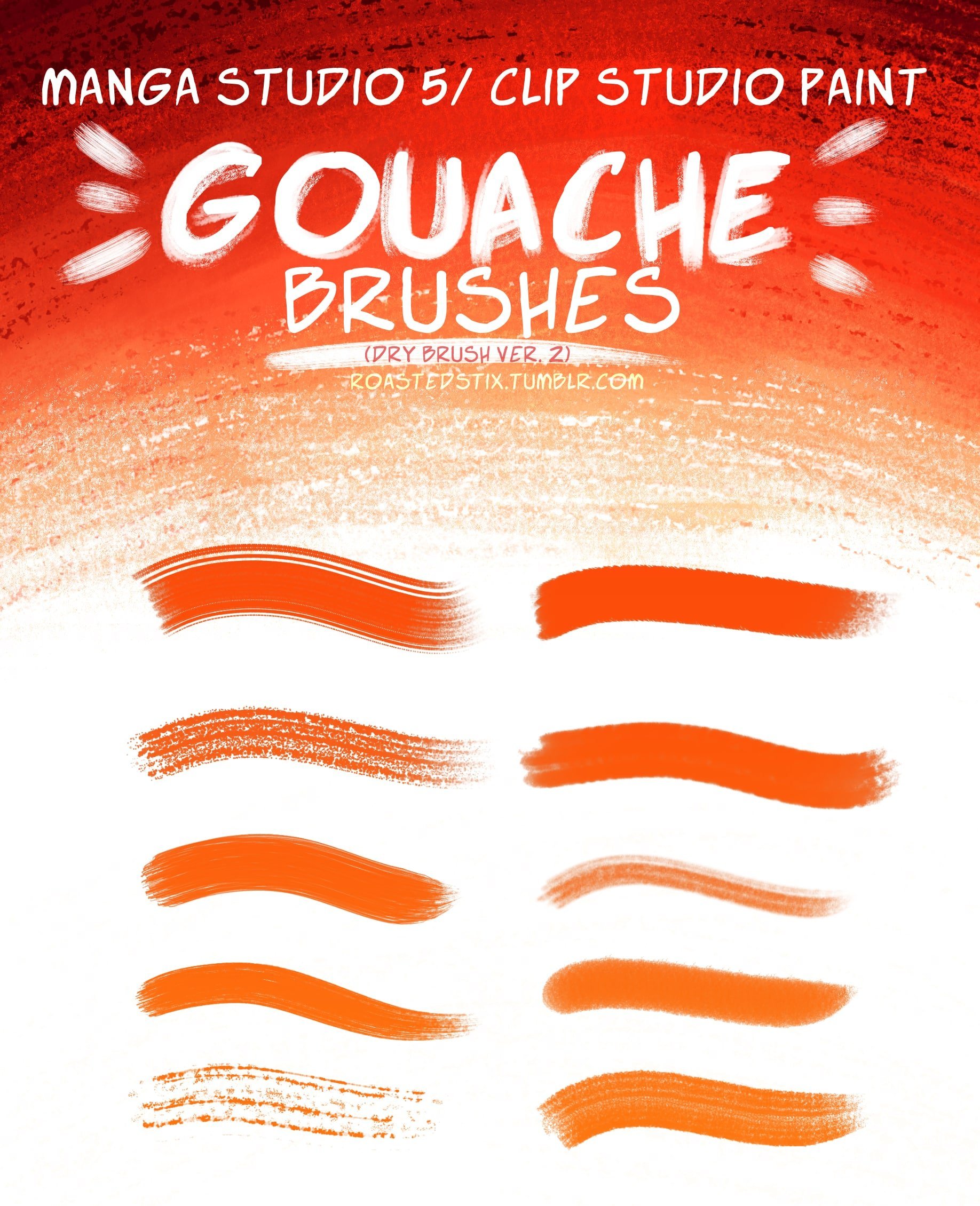 4. Gouache Brushes